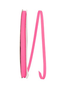 Hot Pink Texture 1/4 Inch x 100 Yards Grosgrain Ribbon