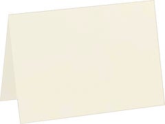 Natural Linen 100lb A7 Foldover Cards (5 1/8 x 7)