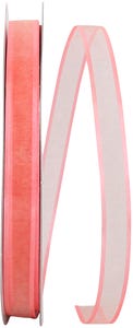 Salmon Pink 5/8 Inch x 100 Yards Sheer Ribbon