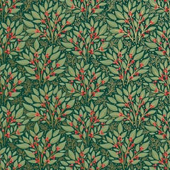 Holly Tapestry Bulk Wrapping Paper - 2082.5 Sq Ft