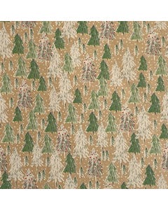 Opulent Tree Bulk Christmas Wrapping Paper - 2082.5 Sq Ft