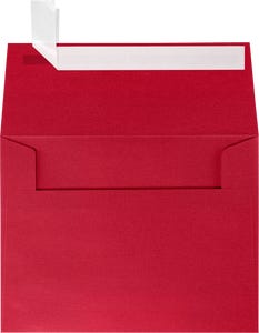 A2 Invitation Envelopes (4 3/8 x 5 3/4) with Peel & Seal - Jupiter Red Metallic
