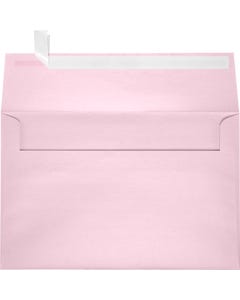 A9 Invitation Envelopes (5 3/4 x 8 3/4) with Peel & Seal - Pink Rose Metallic