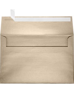 A9 Invitation Envelope (5 3/4 x 8 3/4) w/Peel & Seal - Taupe Metallic