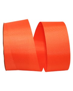 Orange Allure 2 1/4 Inches x 50 Yards Grosgrain Ribbon