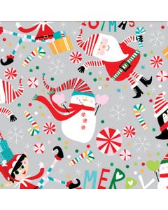 Snow Joy Wrapping Paper Roll 417 ft x 30 in (1042.5 sq ft)