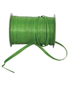 Apple Green Matte 1/4 Inch x 100 Yards Wraphia Ribbon