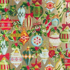 Ornamental Beauty Gold Bulk Wrapping Paper - 1042.5 Sq Ft