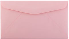 Pastel Pink 24lb #6 3/4 Regular Envelopes (3 5/8 x 6 1/2)