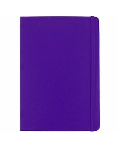 Plum Purple Large Notebook 5 7/8 x 8 1/2 - 70 Dotted Lined Pages