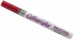 Red Calligraphy Opaque Paint Marker