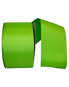 Apple Green Texture 3 inches x 50 yards Grosgrain Ribbon