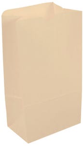 Ivory Paper Lunch Bags - X Large - 6 1/4 x 3 13/16 x 12 1/2