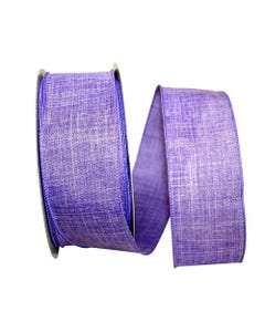 Purple Everyday 2 1/2 inch x 50 yards Linen Ribbon
