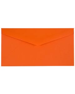 3 7/8 x 7 1/2 Monarch Envelopes - Orange