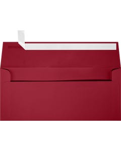 #9 Slimline Square Flap Envelopes (3 7/8 x 8 7/8) with Peel & Seal - Dark Red