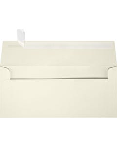 #9 Slimline Square Flap Envelopes (3 7/8 x 8 7/8) with Peel & Seal - Natural Linen