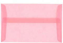 Pink Translucent 30lb A10 Invitation Envelopes (6 x 9 1/2)