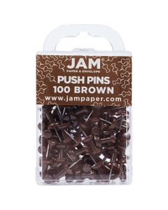Chocolate Brown Pushpins