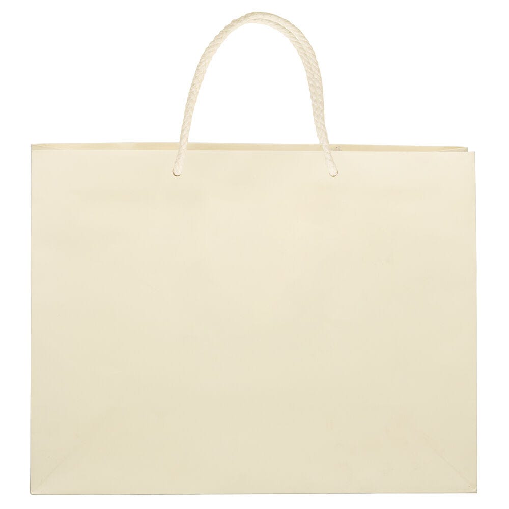 Ivory paper gift bags outlet