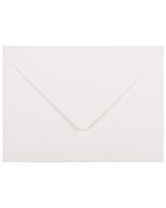 Bright White Laid Vflap 80lb CARDSTOCK A7 5 1/4 x 7 1/4 Envelopes