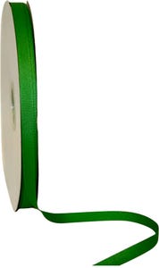 Emerald Green Texture 3/8 Inch x 100 Yards Grosgrain Ribbon