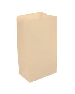 Ivory Lunch Bags Large 6 x 11 x 3 1/2