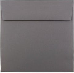 Dark Smoke Gray 28lb 6 1/2 x 6 1/2 Square Envelopes