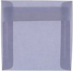 8 1/2 x 8 1/2 Square Envelopes - Wisteria Purple Translucent