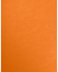 8 1/2 x 11 Cardstock - Orange Flame Metallic