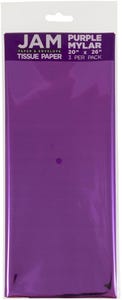 Purple Mylar Tissue Paper (20 x 26) - 3 Sheets