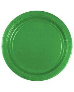 Green Small Paper Plates