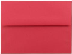 A6 Invitation Envelopes (4 3/4 x 6 1/2) - Red