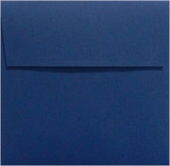 Navy Blue 32lb 3 1/4 x 3 1/4 Square Envelopes with Peel & Seal