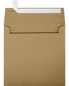 5 1/4 x 5 1/4 Square Envelopes with Peel & Seal - Grocery Bag