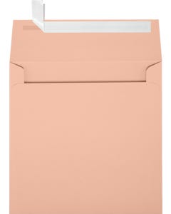 6 x 6 Square Envelopes with Peel & Seal - Blush