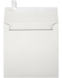 6 x 6 Square Envelope w/Peel & Seal - Natural White 100% Cotton