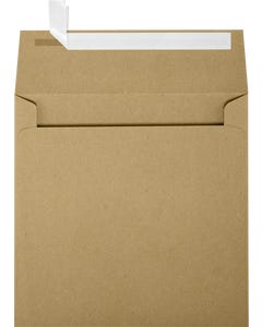 6 1/2 x 6 1/2 Square Envelope w/Peel & Seal - Grocery Bag