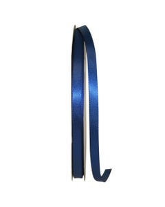 Light Navy Blue 3/8 Inch x 100 Yards Satin Double Face Ribbon