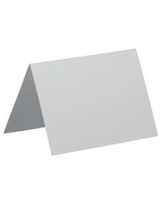 White 3 1/2 x 4 7/8 (fits inside a 4 Bar envelope) Foldover Cards