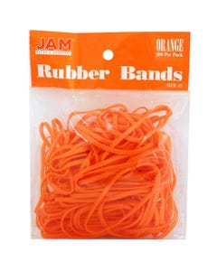 Orange Rubber Bands (Size 33)