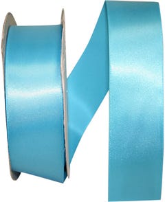 Turquoise Blue Deluxe 1 1/2 Inch x 50 Yards Satin Ribbon
