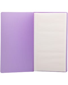 Purple Business Card Book (72 Card Capacity)