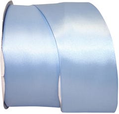 French Blue 2 1/2 Inch x 50 Yards Satin Double Face Ribbon
