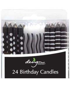 Black & White Design Candles
