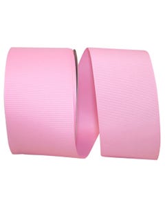 Pink Texture 3 inches x 50 yards Grosgrain Ribbon