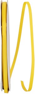 Daffodil Yellow Texture 1/4 Inch x 100 Yards Grosgrain Ribbon