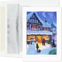 Post Office Bustle Holiday Cards
