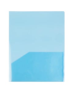 Blue Plastic Regular Weight Folders