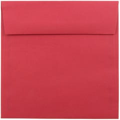 Red 24lb 6 1/2 x 6 1/2 Square Envelopes